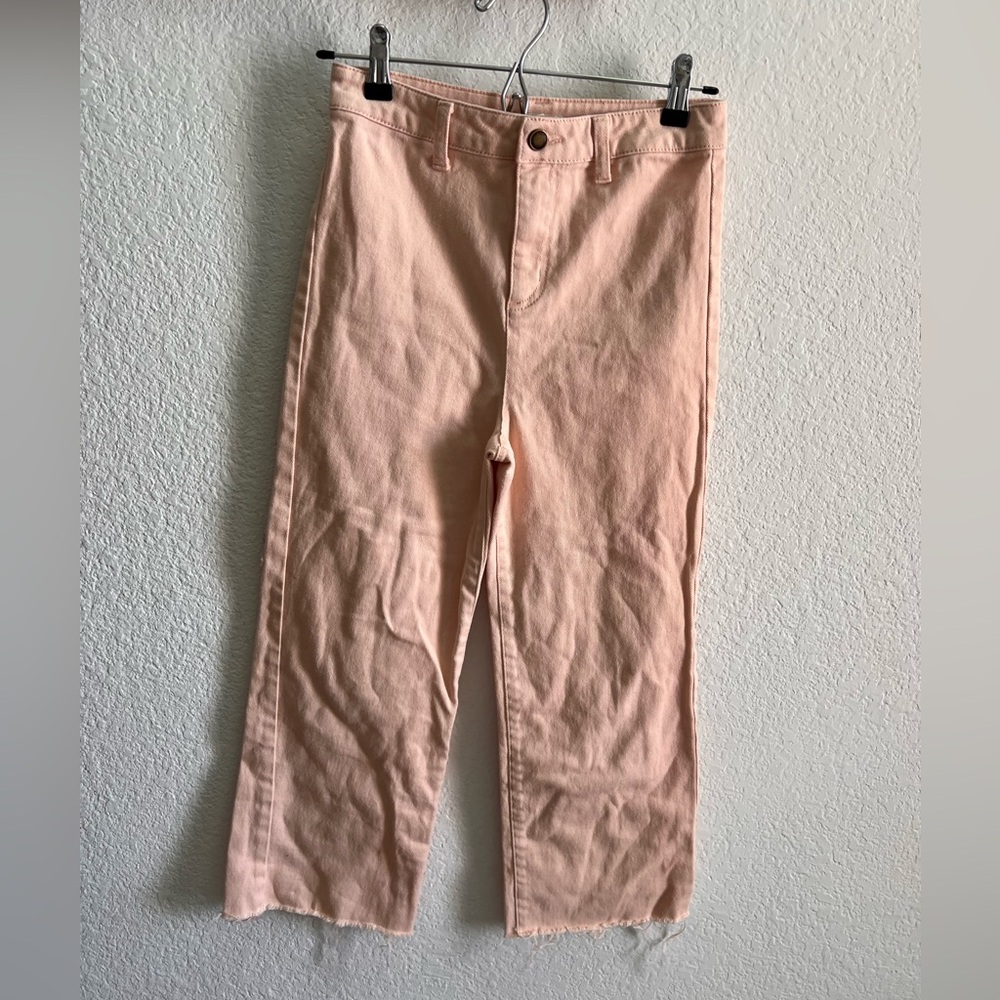 Copper Key Light Pink Wide Leg Jean